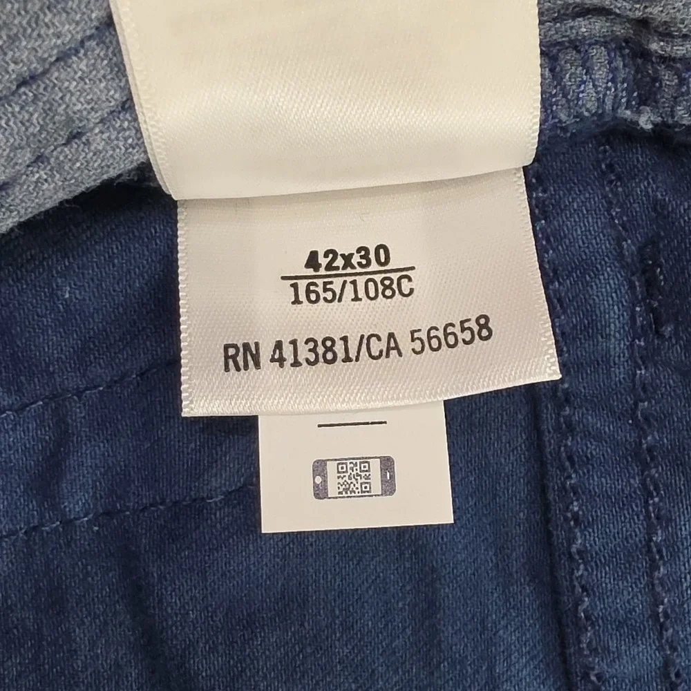 Polo Ralph Lauren Varick‎ Slim Straight Jeans Mens 42x30 Navy Blue NEW Stretch